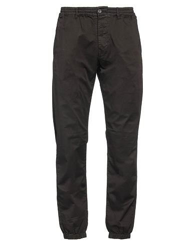 CRUNA Chinos Nero 97% Cotone, 3% Elastan