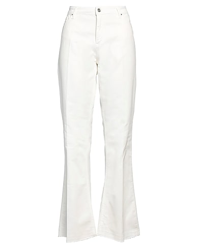 KOCCA Pantalone Avorio 97% Cotone, 3% Elastan