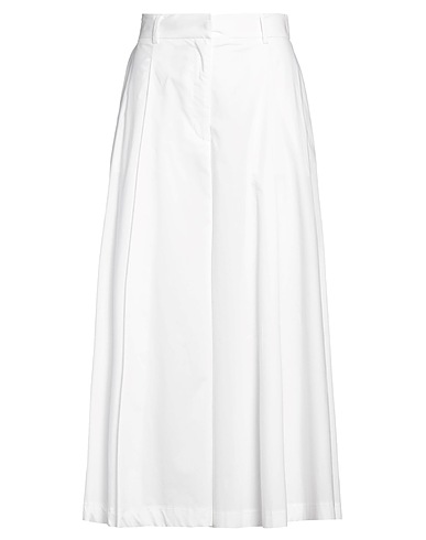 ROSSOPURO Casual pants White 100% Cotton