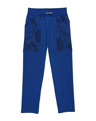 EMPORIO ARMANI Casual trouser Blue 60% Polyester, 33% Viscose, 7% Elastane