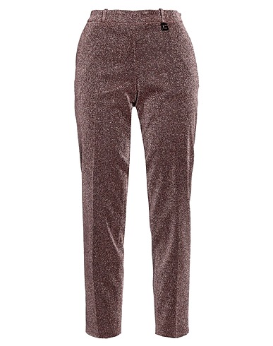 GAëLLE Paris Casual trouser Magenta 100% Polyester