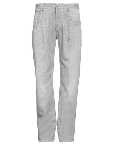 ERMANNO SCERVINO Denim pants Grey 100% Cotton