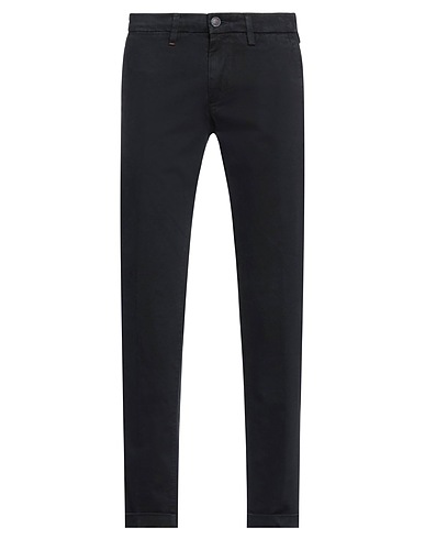RE_HASH Casual pants Navy 98% Cotton, 2% Elastane
