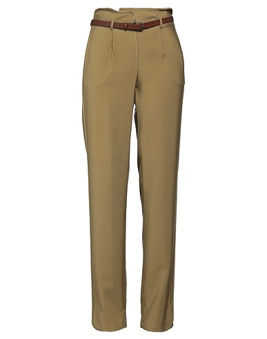 ANNA MOLINARI Hosen Militärgrün 90% Viskose, 10% Polyester