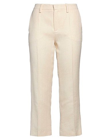 SLY010 Casual pants Ivory 60% Cotton, 40% Linen
