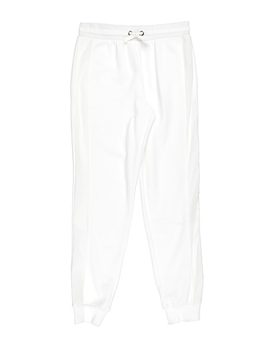 EMPORIO ARMANI Casual trouser Off white 100% Cotton, Polyamide