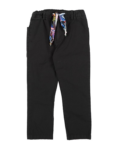 DANIELE ALESSANDRINI Pantalone Nero 97% Cotone, 3% Elastan