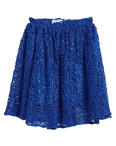 FELEPPA Minigonna Blu china 65% PES - Polietersolfoni, 30% Cotone, 5% Metallo