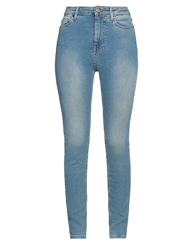 TWINSET Denim trousers Blue 93% Cotton, 5% Polyester, 2% Elastane