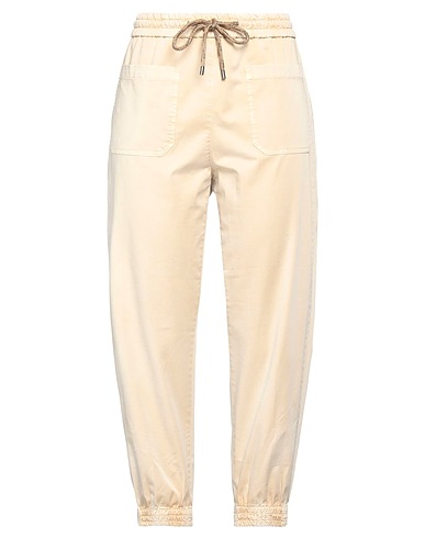 DONDUP Casual trouser Beige 97% Cotton, 3% Elastane