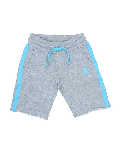 MACCHIA J Shorts & Bermuda Grey 100% Cotton