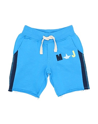 MACCHIA J Shorts & Bermuda Azure 100% Cotton