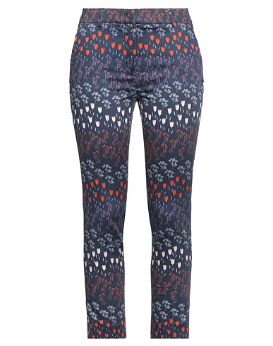 VIA MASINI 80 Pantalone Blu notte 97% Cotone, 3% Gomma
