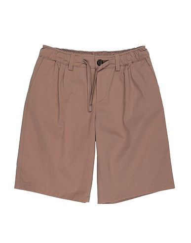 DOLCE&GABBANA Shorts & Bermuda Camel 100% Cotton, Polyester, Zamak