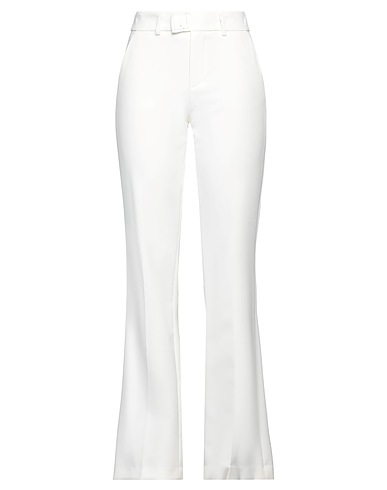 LIU •JO Pantalone Bianco 88% Poliestere, 12% Elastan