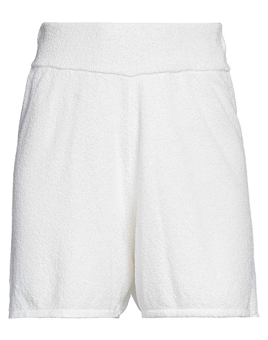 DANIELE FIESOLI Shorts & Bermuda Bianco 74% Cotone organico, 26% Poliammide