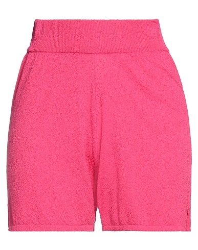 DANIELE FIESOLI Shorts & Bermuda Fuchsia 74% Organic cotton, 26% Polyamide