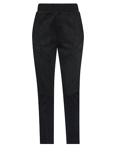 KORALLINE Casual trouser Black 98% Cotton, 2% Elastane