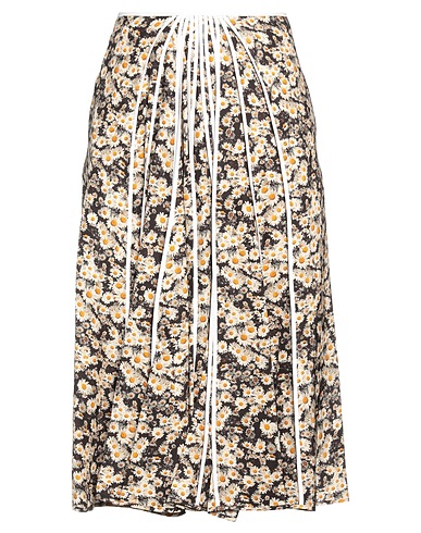 STELLA McCARTNEY Midi skirt Black 100% Silk