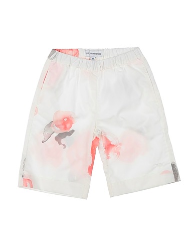 EMPORIO ARMANI Shorts & Bermuda Bianco 100% Cotone