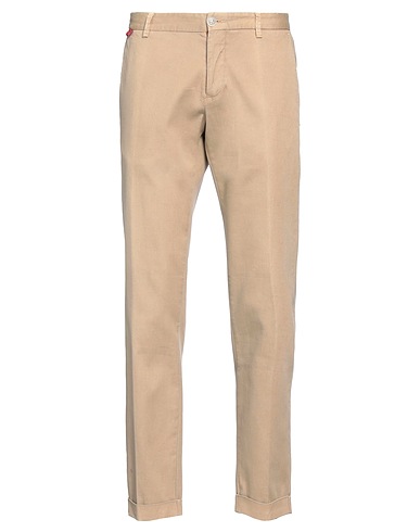 AT.P.CO Casual trouser Camel 98% Cotton, 2% Elastane
