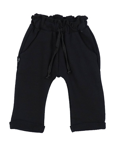 AVENTIQUATTRORE Hosen Schwarz 76% Baumwolle, 14% Acryl, 10% Andere Fasern