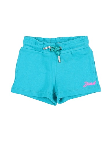 DIESEL Shorts & Bermuda Turquoise 100% Cotton