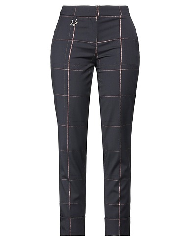 LORENA ANTONIAZZI Casual pants Midnight blue 61% Virgin Wool, 35% Viscose, 4% Synthetic fibers, Acetate, Silk