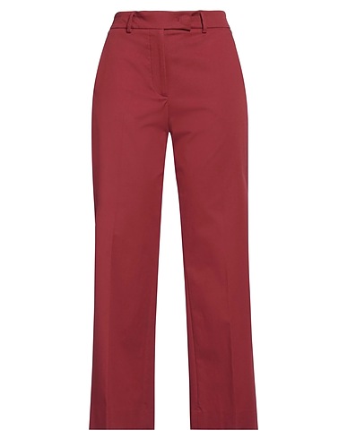 QL2  QUELLEDUE Pantalon Bordeaux 96% Coton, 4% Élasthanne