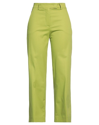 QL2  QUELLEDUE Pantalone Verde 96% Cotone, 4% Elastan