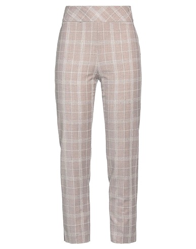 LORENA ANTONIAZZI Pantalone Tortora 84% Lana Vergine, 8% Viscosa, 6% Lino, 2% Elastan