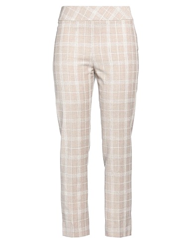 LORENA ANTONIAZZI Pantalone Grigio chiaro 84% Lana Vergine, 8% Viscosa, 6% Lino, 2% Elastan