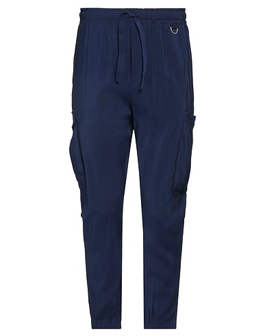 LOW BRAND Casual trouser Midnight blue 85% Viscose, 15% Polyester