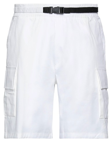 WOC WRITING ON COVER Shorts & Bermuda Bianco 97% Cotone, 3% Elastan