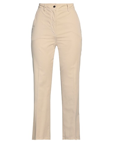 ANTONELLI Casual trouser Beige 98% Cotton, 2% Elastane