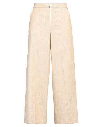 ATTIC AND BARN Casual trouser Beige 91% Viscose, 8% Polyester, 1% Elastane