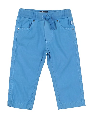 IL GUFO Casual trouser Azure 97% Cotton, 3% Elastane