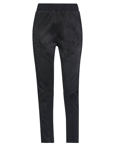 KORALLINE Casual trouser Black 98% Cotton, 2% Elastane