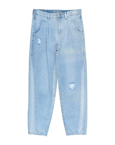 RETOUR Denim trousers Blue 100% Cotton, Polyester