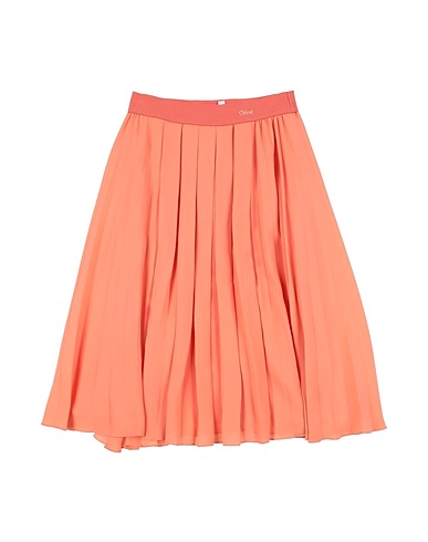 CHLOÉ Gonna Salmone 100% Poliestere