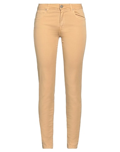 DENNY ROSE Casual trouser Sand 98% Cotton, 2% Elastane