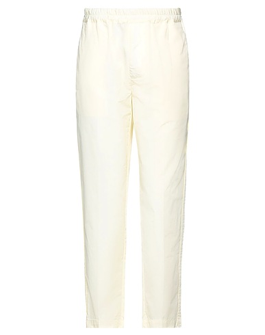 GRIFONI Casual pants Pastel yellow 100% Cotton