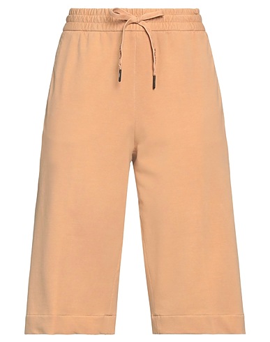 CIRCOLO 1901 Shorts & Bermuda Sand 95% Cotton, 5% Elastane