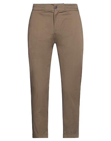 GOLDEN CRAFT 1957 Casual pants Military green 97% Cotton, 3% Elastane