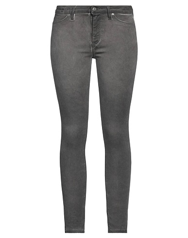 DON THE FULLER Denim trousers Lead 85% Cotton, 10% Polyester, 5% Elastane