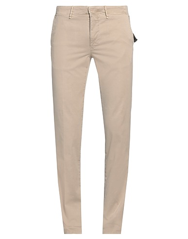 INCOTEX Casual trouser Beige 97% Cotton, 3% Elastane