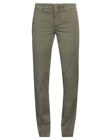 INCOTEX Casual παντελόνι SLACKS BY SLOWEAR Στρατιωτικό πράσινο 97% Βαμβάκι, 3% Ελαστάνη