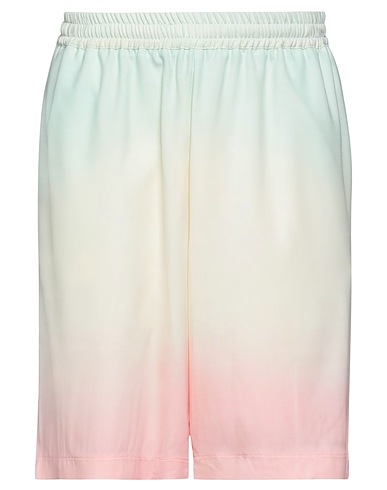 BONSAI Shorts & Bermuda Light green 99% Virgin Wool, 1% Elastane