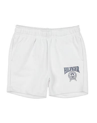TOMMY HILFIGER Shorts & Bermuda White 70% Cotton, 30% Polyester