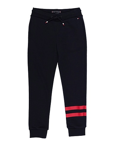 TOMMY HILFIGER Casual trouser Midnight blue 70% Cotton, 30% Polyester
